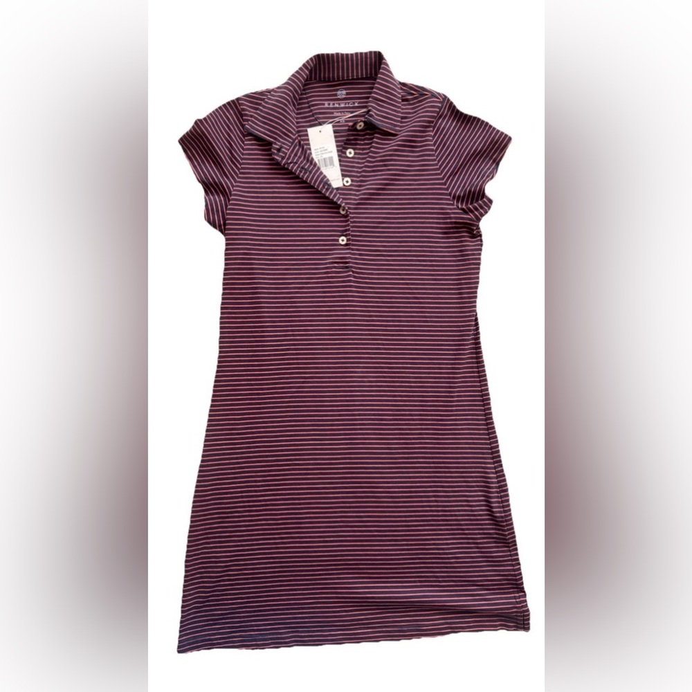 NWT Renwick 100% Pima Cotton Polo Dress Size XS